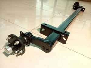 750kg torsion axle without brake
